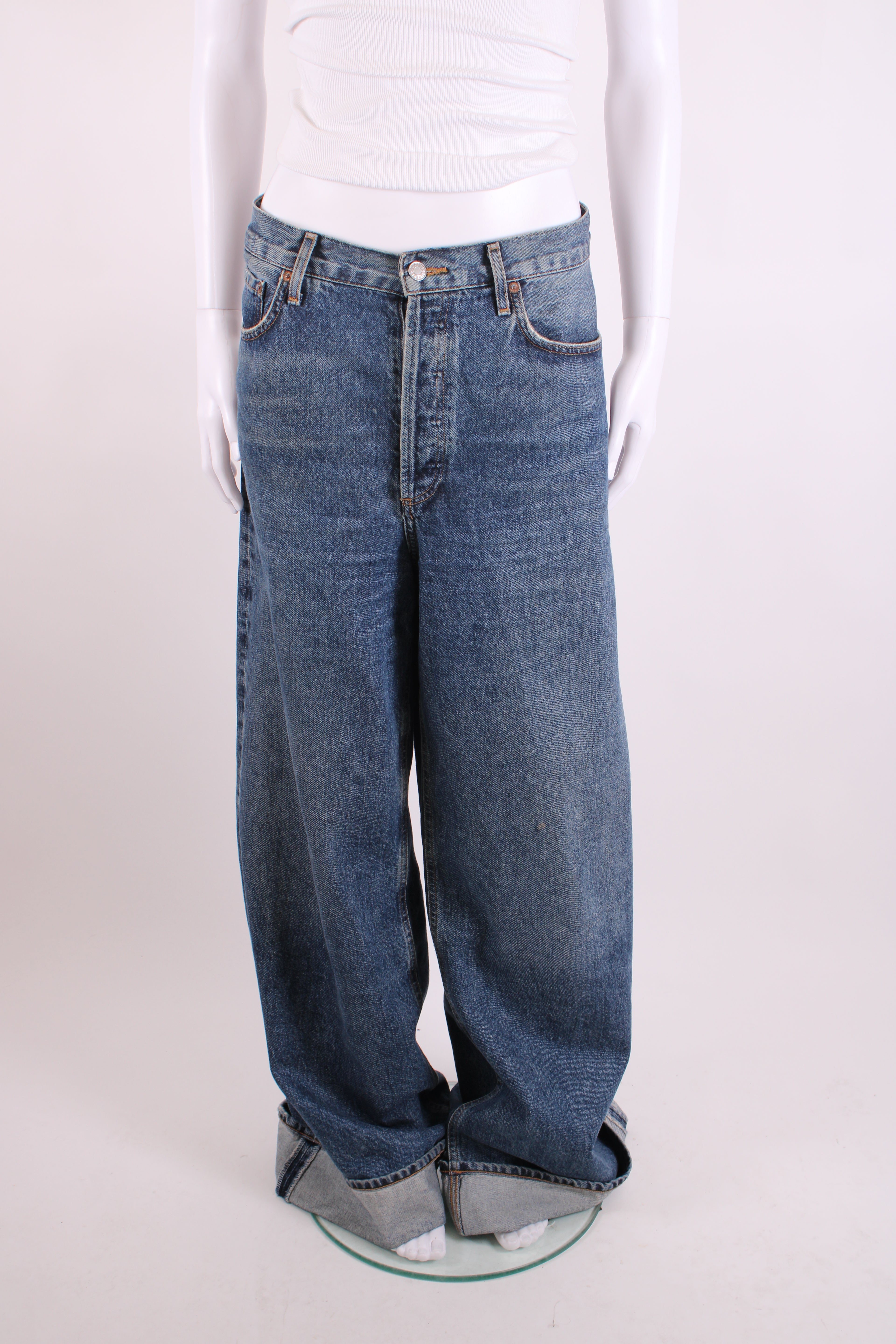 Agolde Dame Wide Leg Jeans 31W