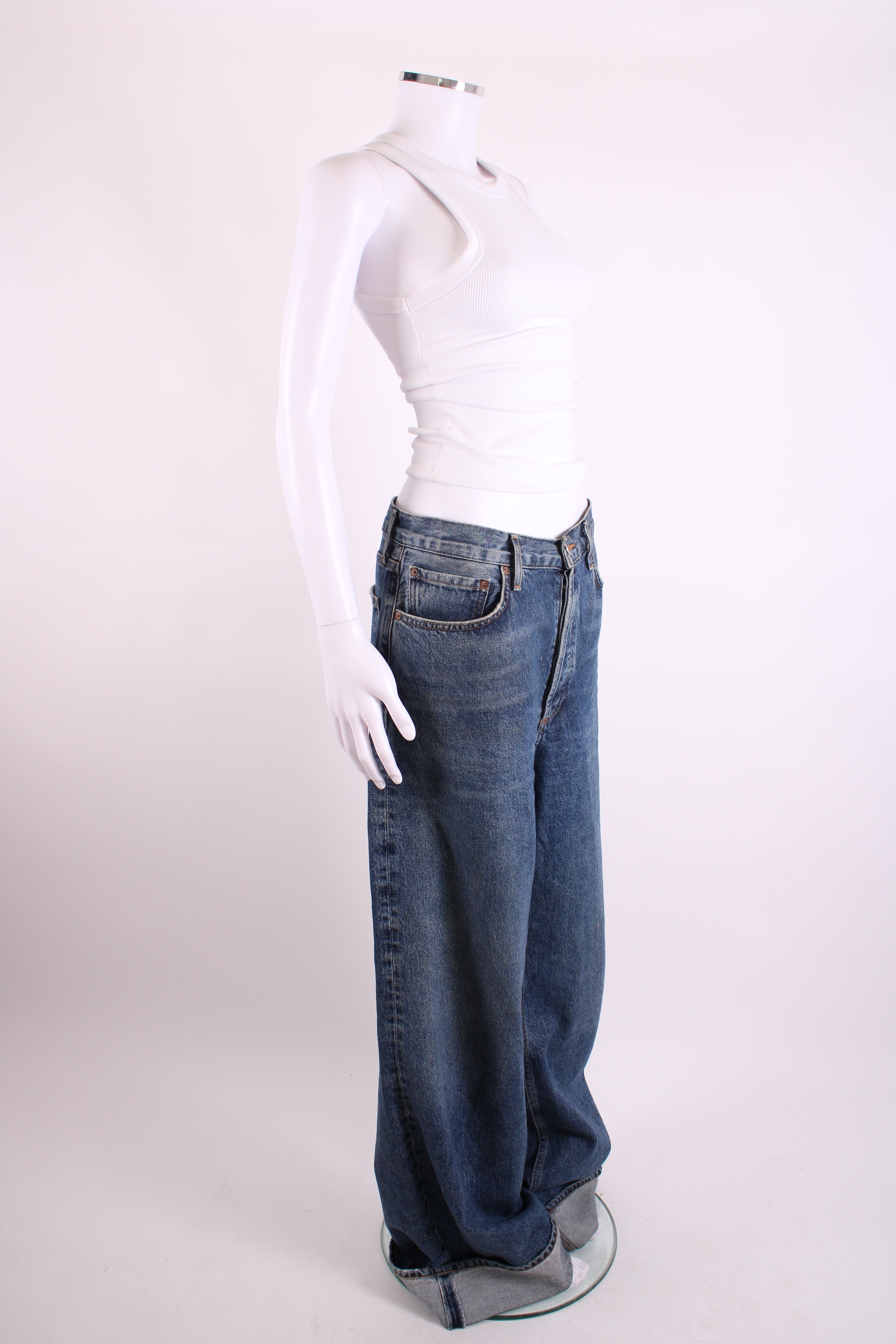 Agolde Dame Wide Leg Jeans 31W