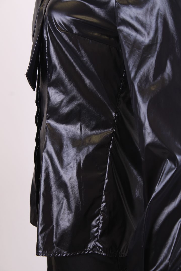 Alexander McQueen L/S Pussy Bow Blouse Black M