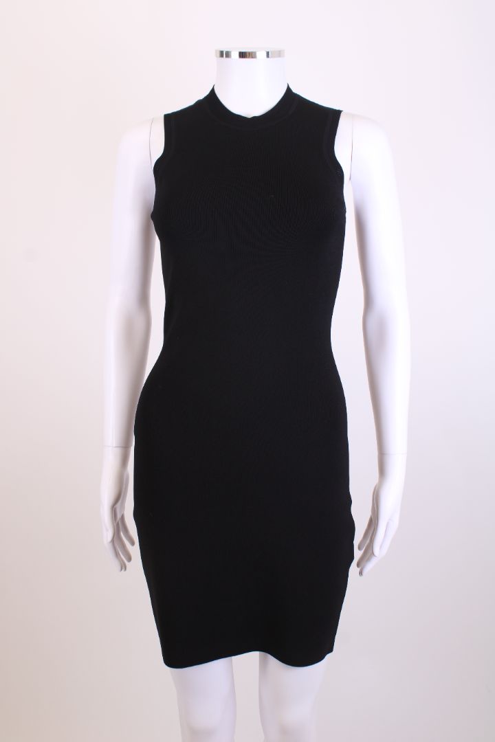 VB Body S/S Bodycon Dress Black XS