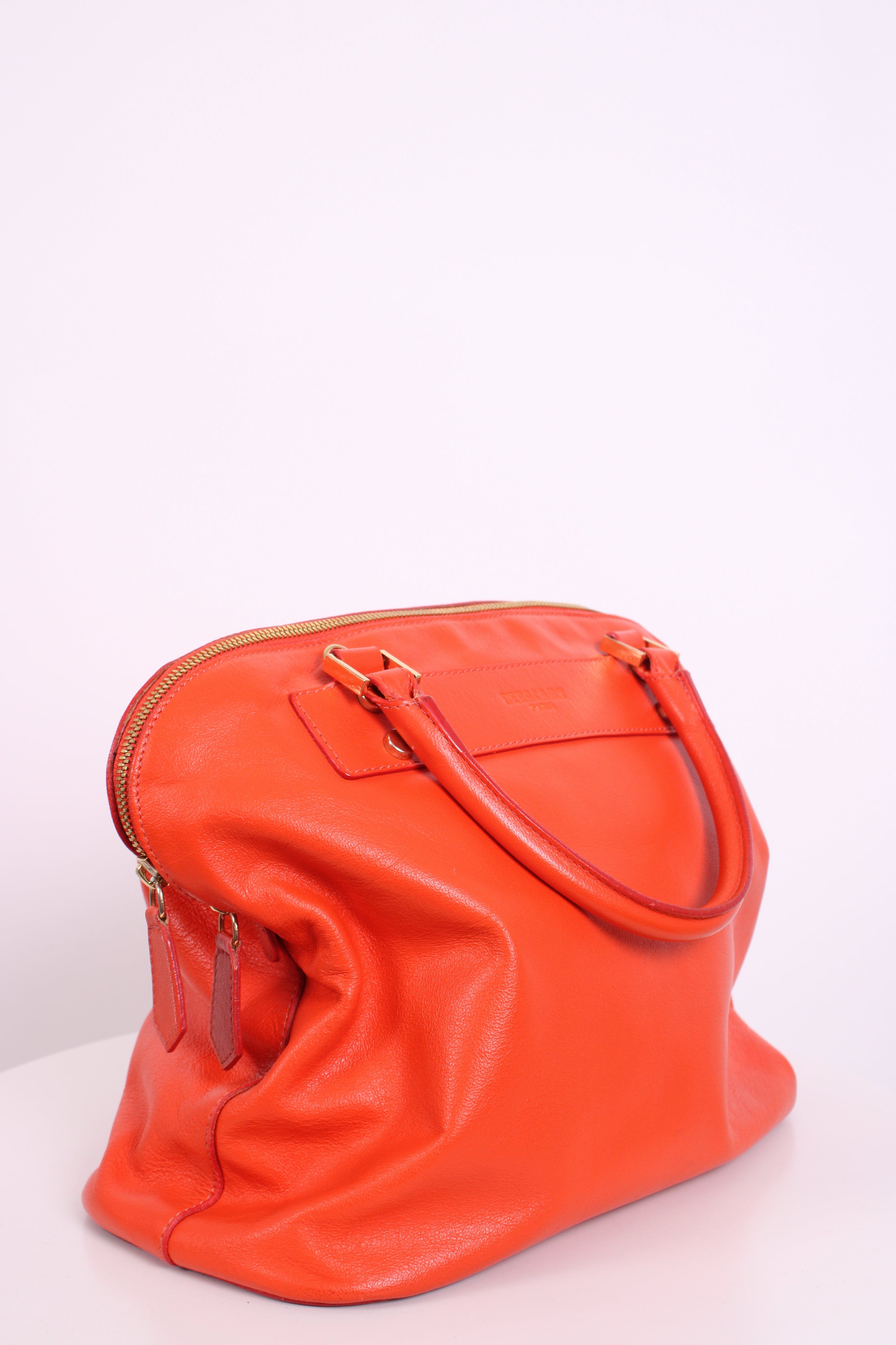 Beracamy Orange Top Handle Bag Orange
