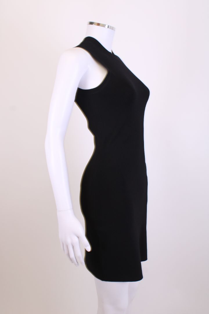 VB Body S/S Bodycon Dress Black XS
