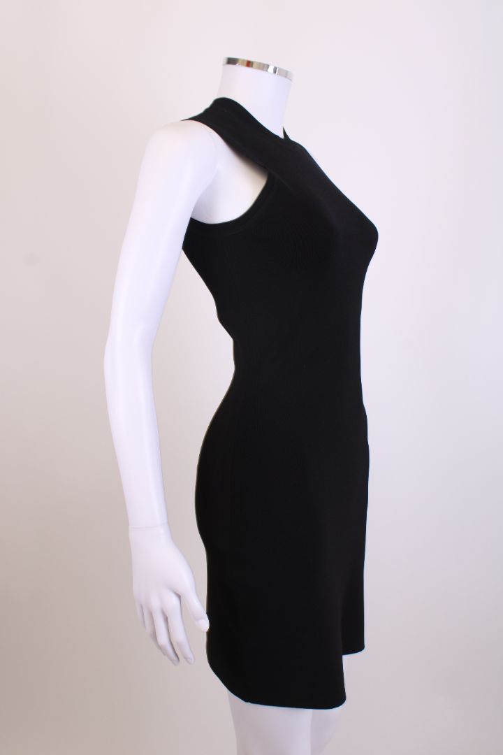 VB Body S/S Bodycon Dress Black XS