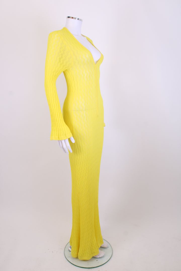 Dodo Bar Or L/S Knit Dress Yellow S