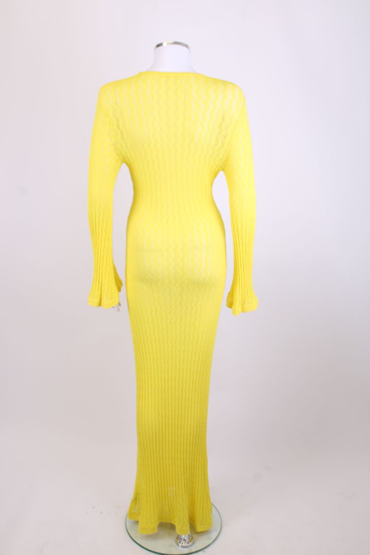 Dodo Bar Or L/S Knit Dress Yellow S