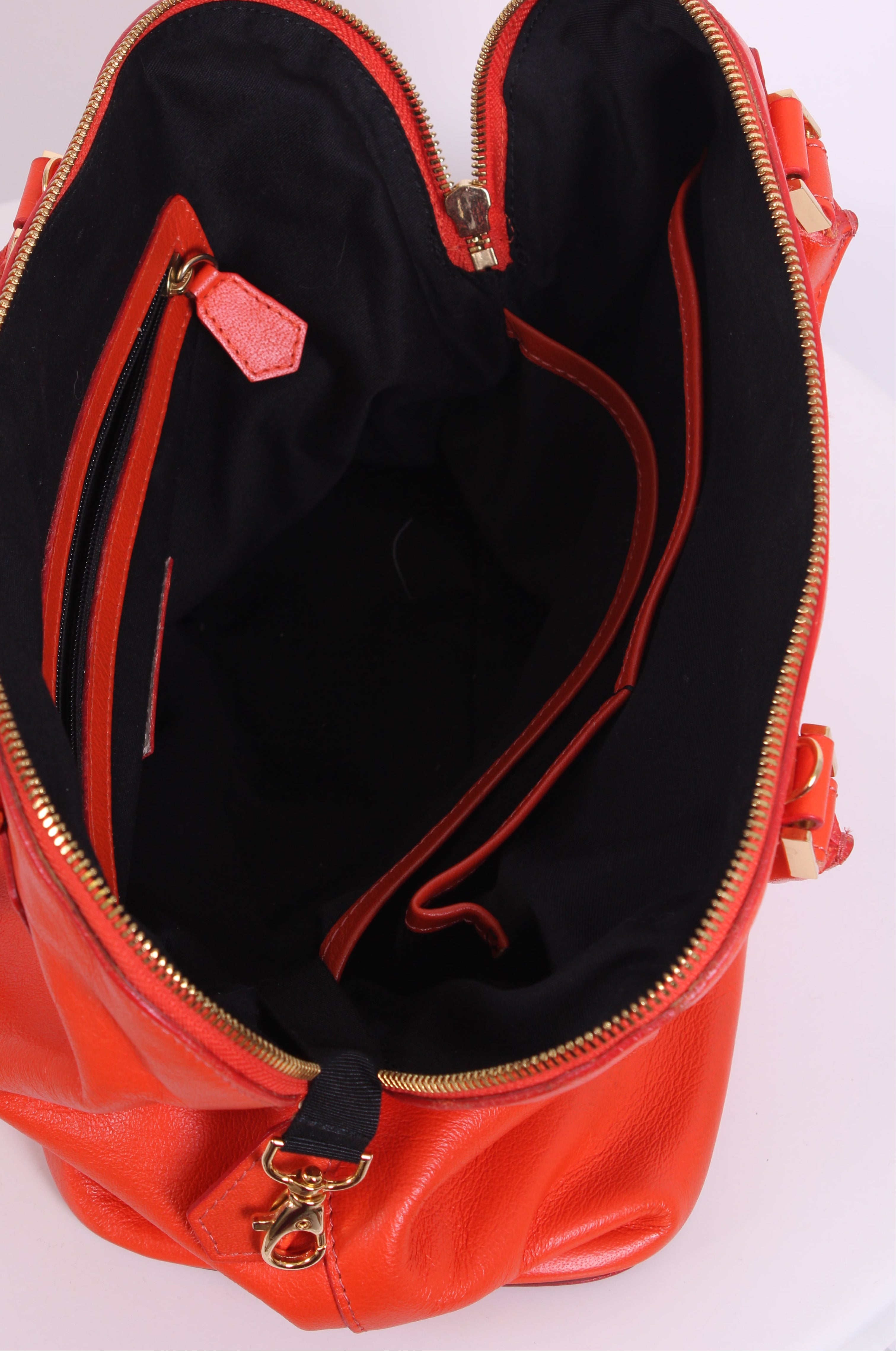 Beracamy Orange Top Handle Bag Orange