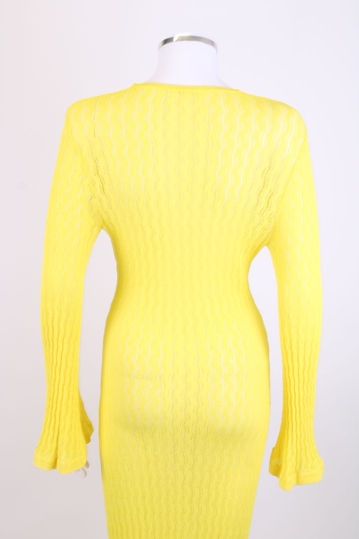 Dodo Bar Or L/S Knit Dress Yellow S