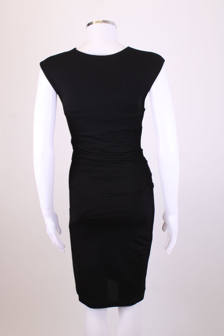 T By Alexander Wang S/S Ruched Dress Black S