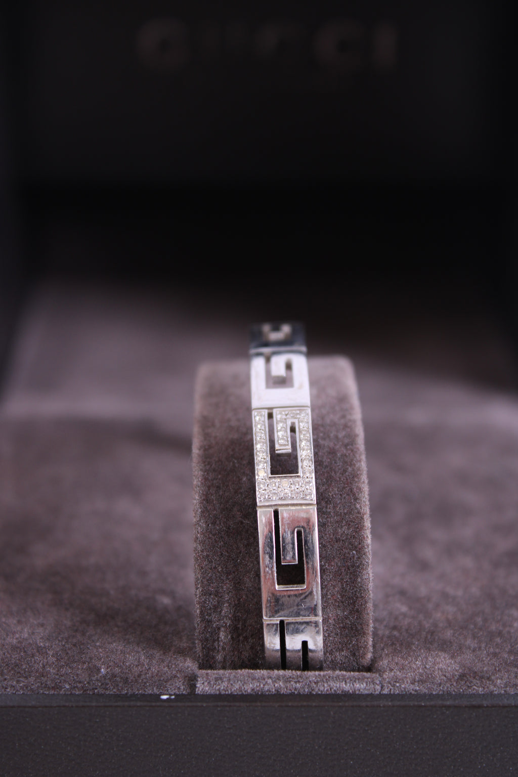 Gucci Bangle 18K White Gold 18
