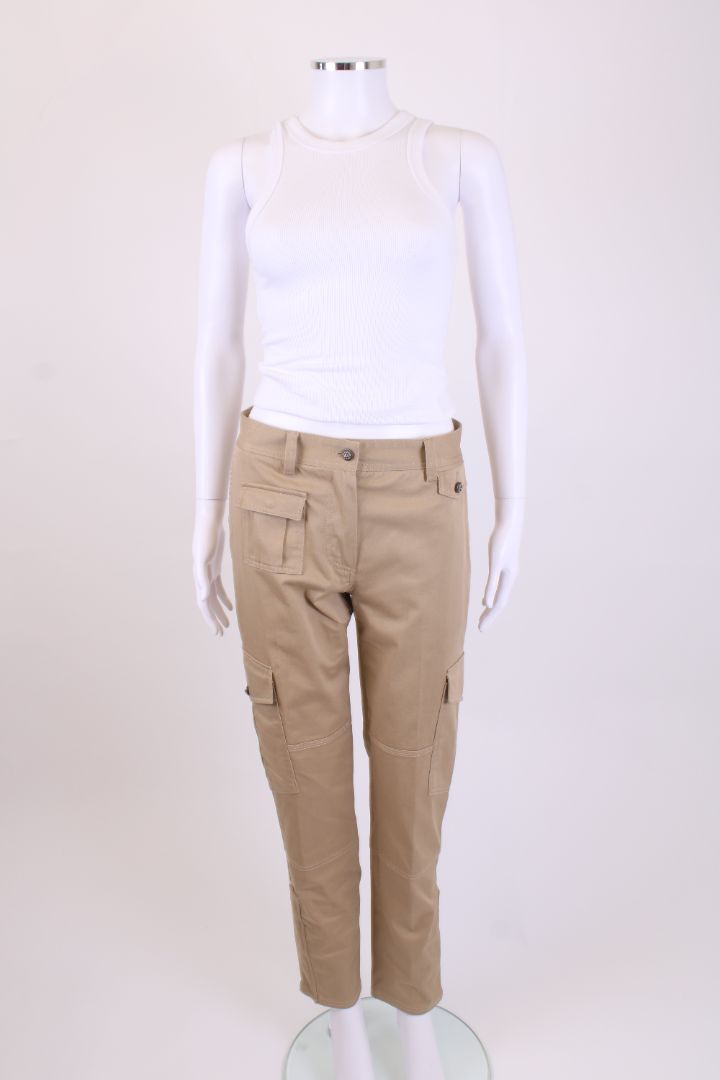 Dolce & Gabbana Cargo Pocket Trousers Beige S