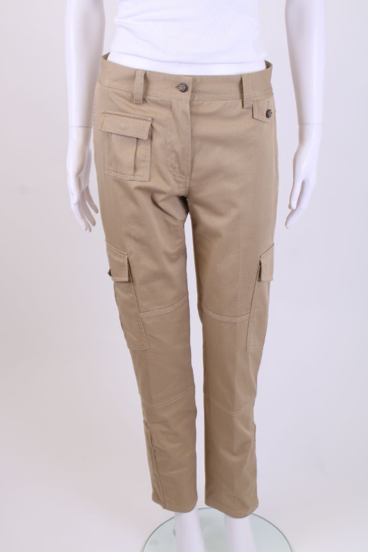 Dolce & Gabbana Cargo Pocket Trousers Beige S