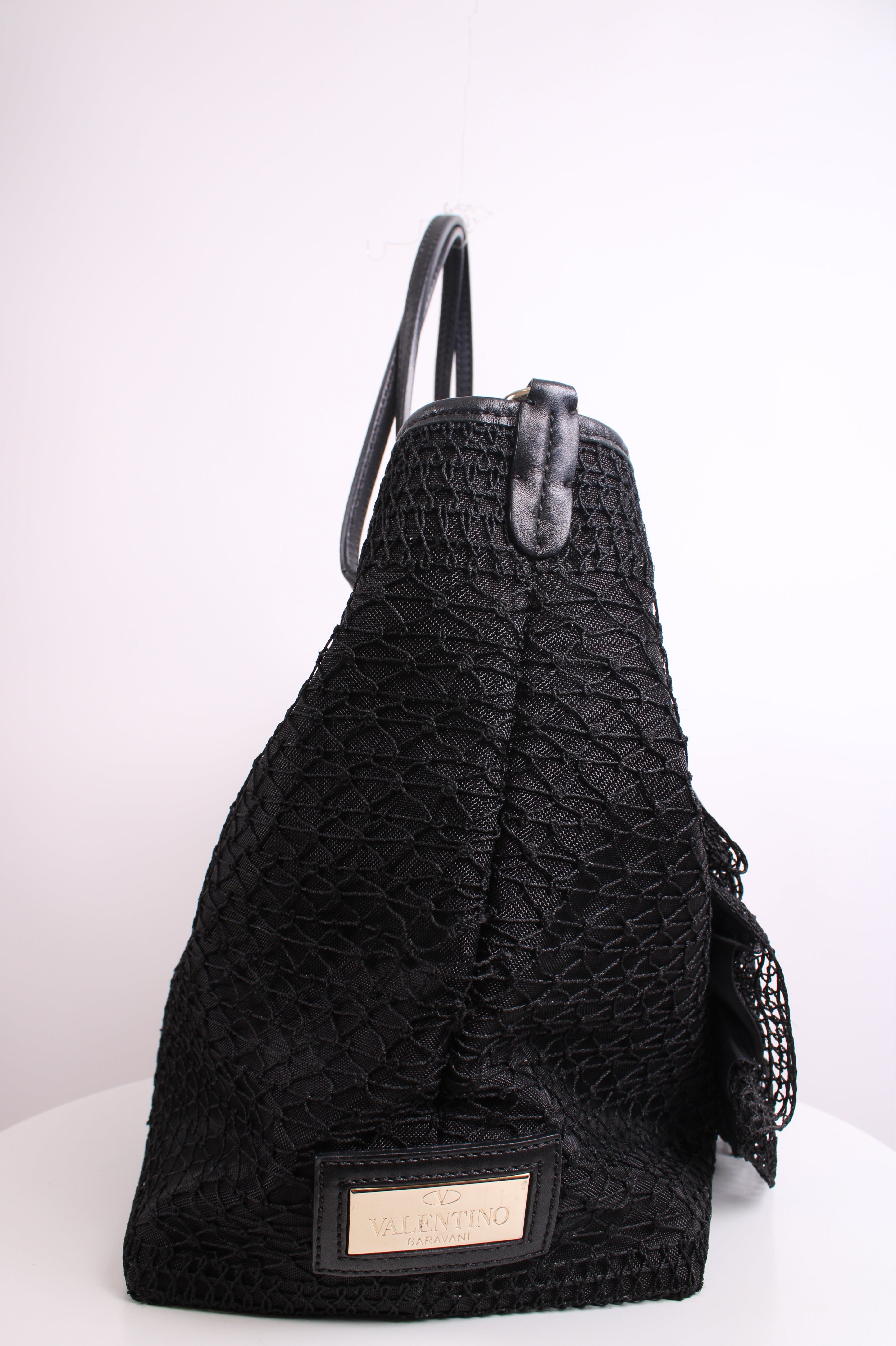 Valentino Tote Bag Black