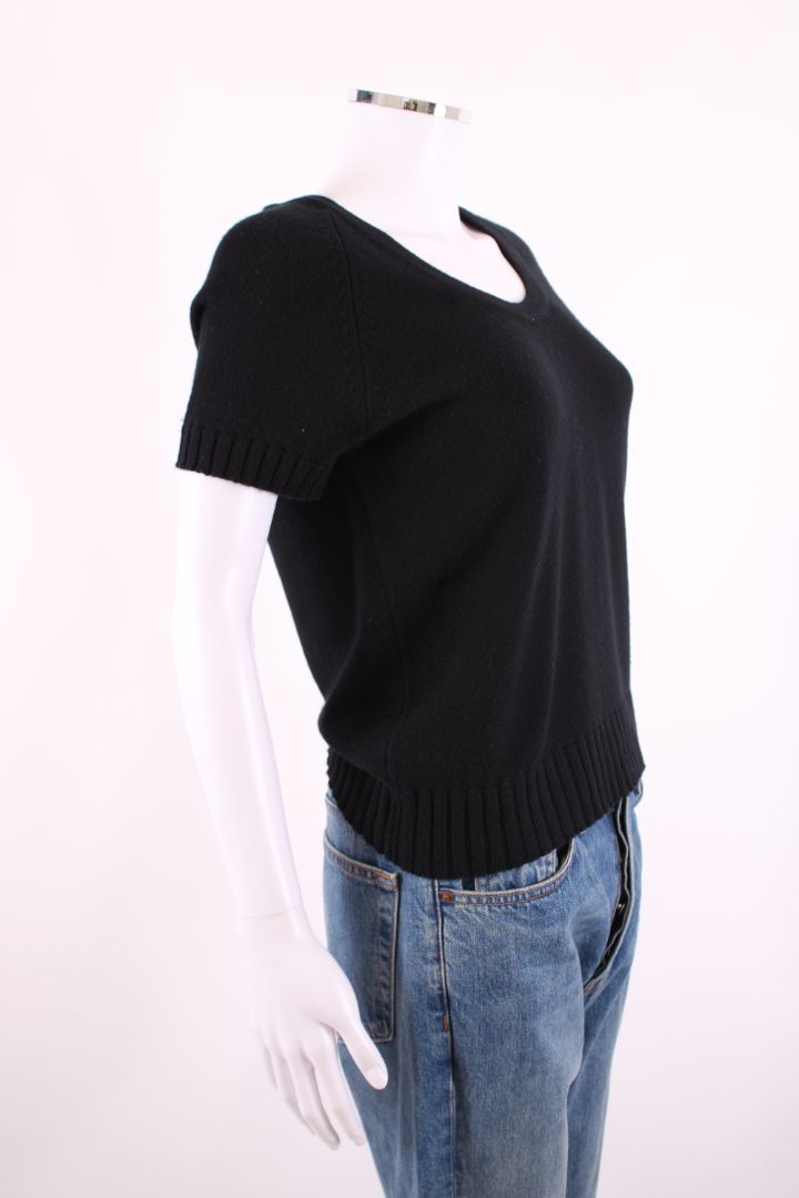 Hermes S/S Knit Jumper Black 8