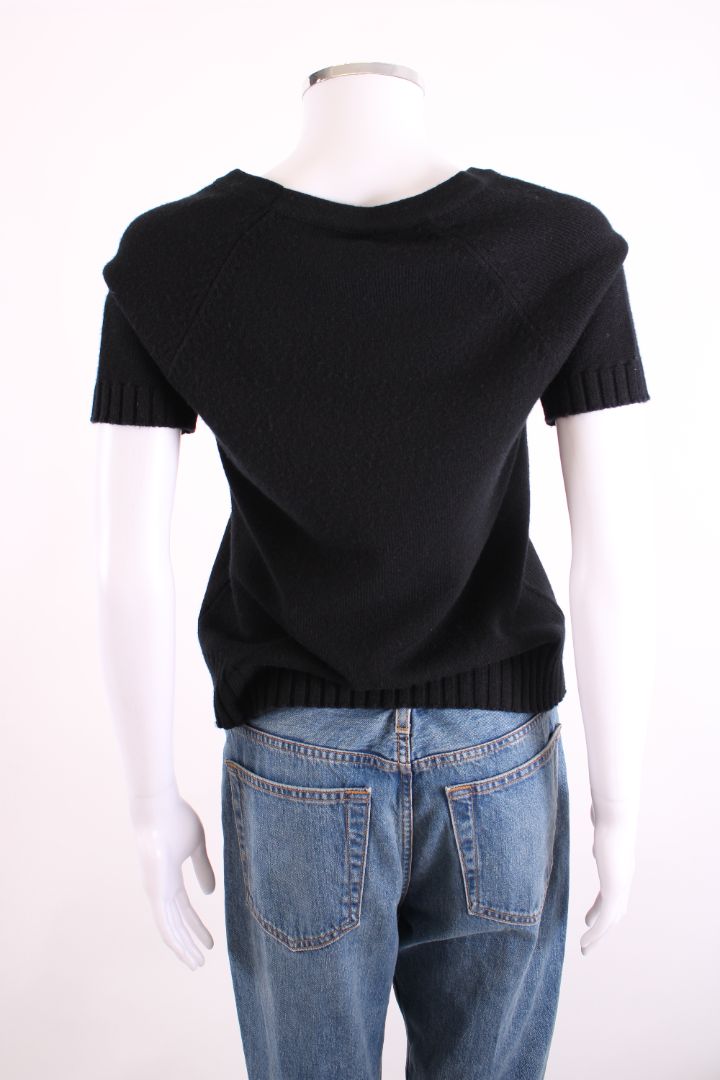 Hermes S/S Knit Jumper Black 8