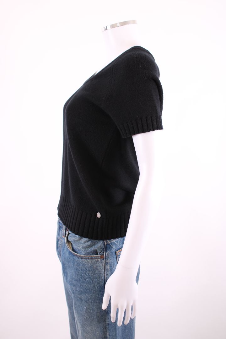 Hermes S/S Knit Jumper Black 8