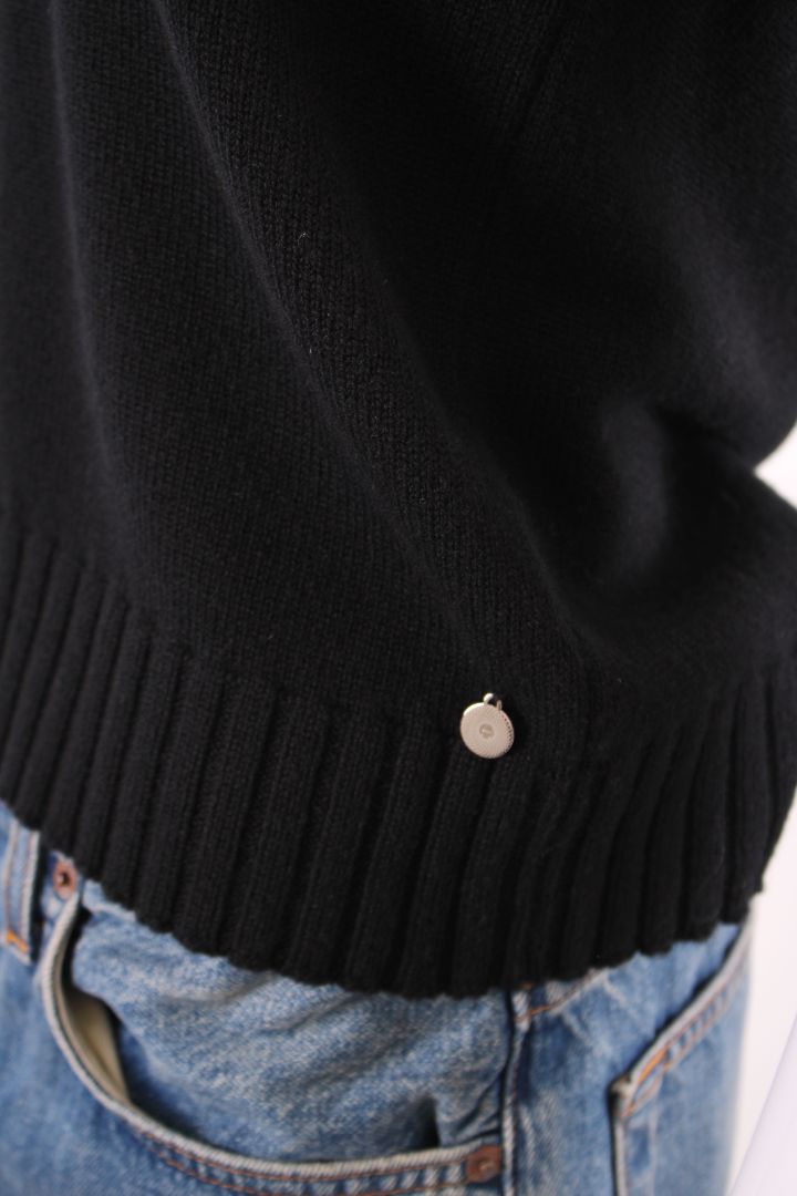 Hermes S/S Knit Jumper Black 8