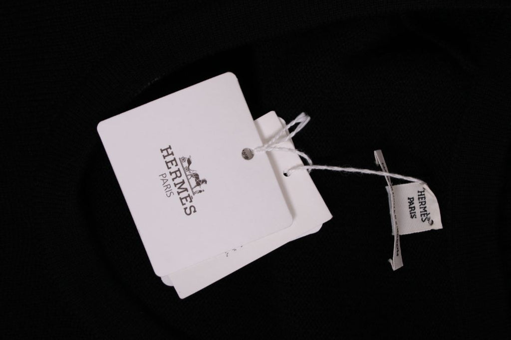 Hermes S/S Knit Jumper Black 8
