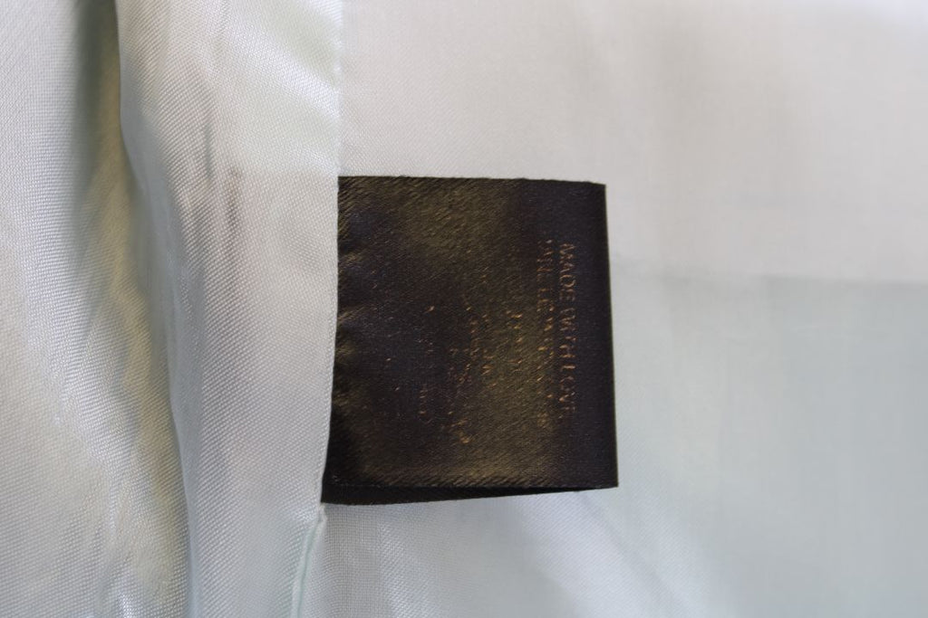 DE LA VALI Belted Blazer Jacket Blue 8