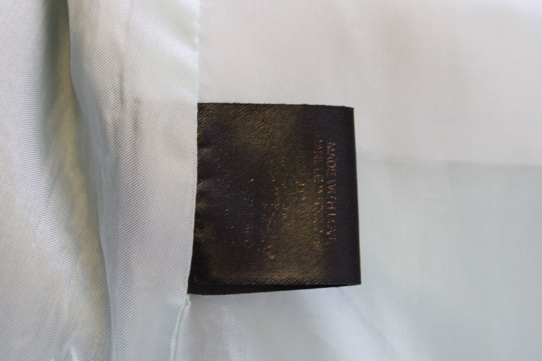 DE LA VALI Belted Blazer Jacket Blue 8