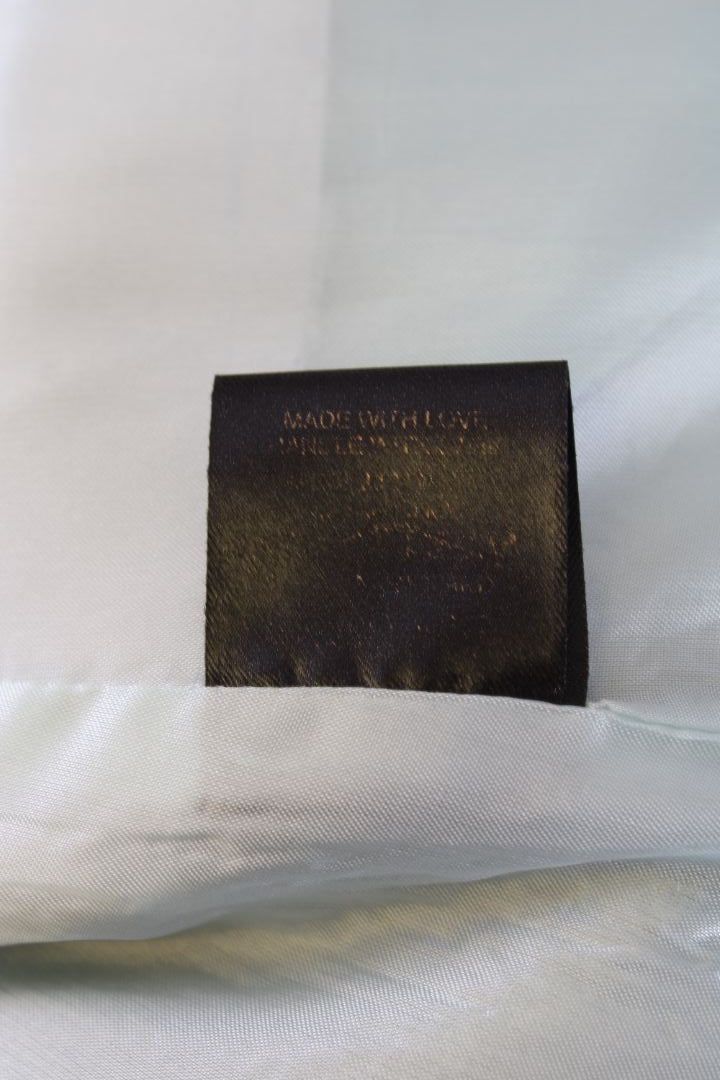 DE LA VALI Belted Blazer Jacket Blue 8