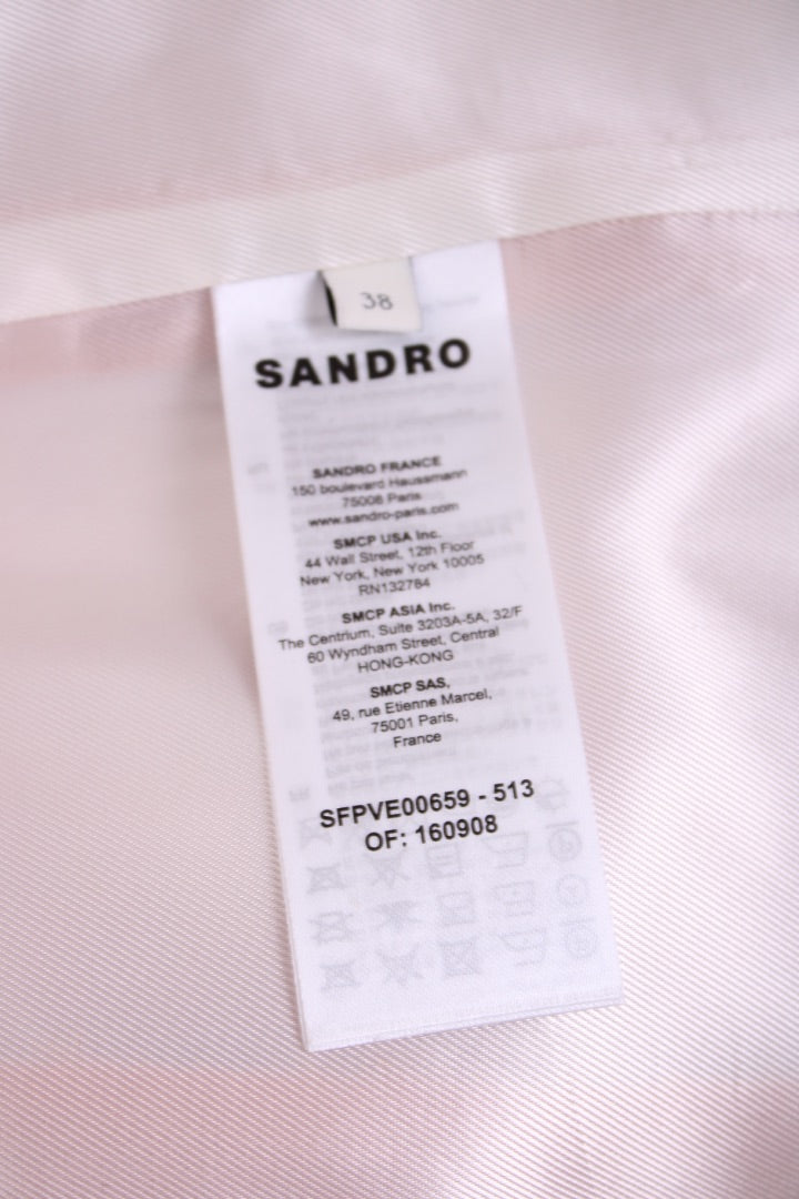 Sandro Blazer Orange 10