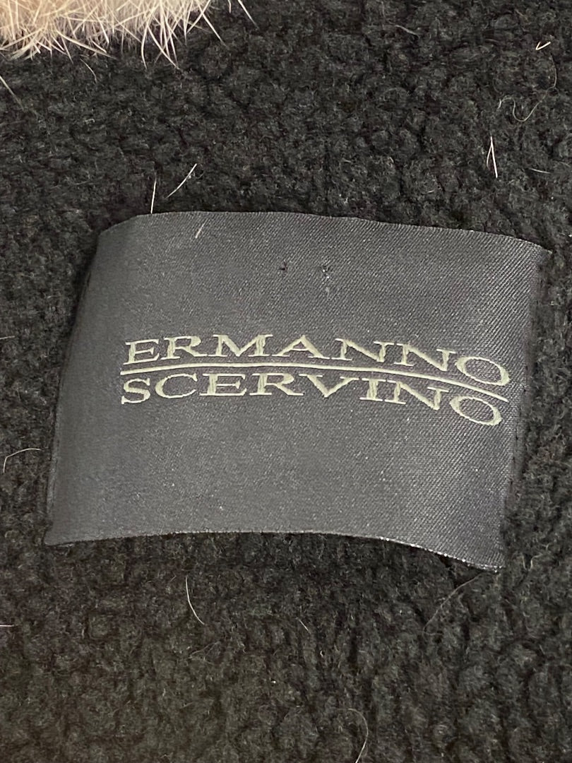 Black Ermanno Scervino Coat, M