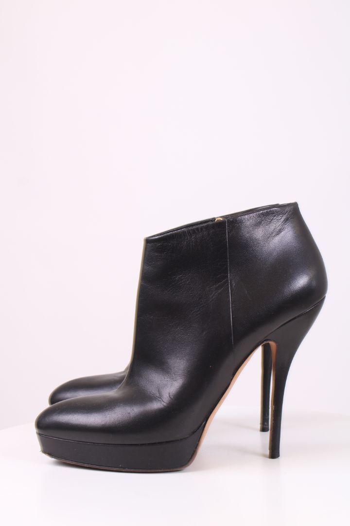 Gucci Ankle Boot Heels Black 40.5