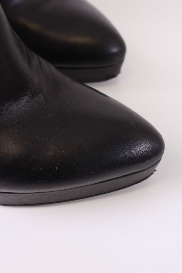 Gucci Ankle Boot Heels Black 40.5