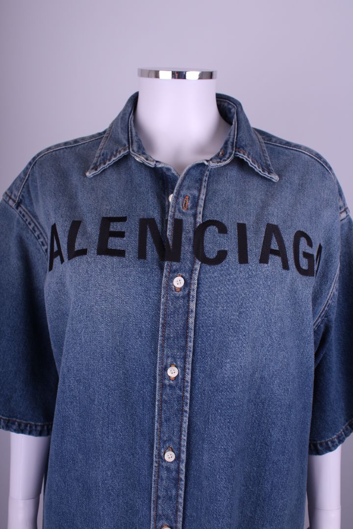 Balenciaga Dress Denim 6