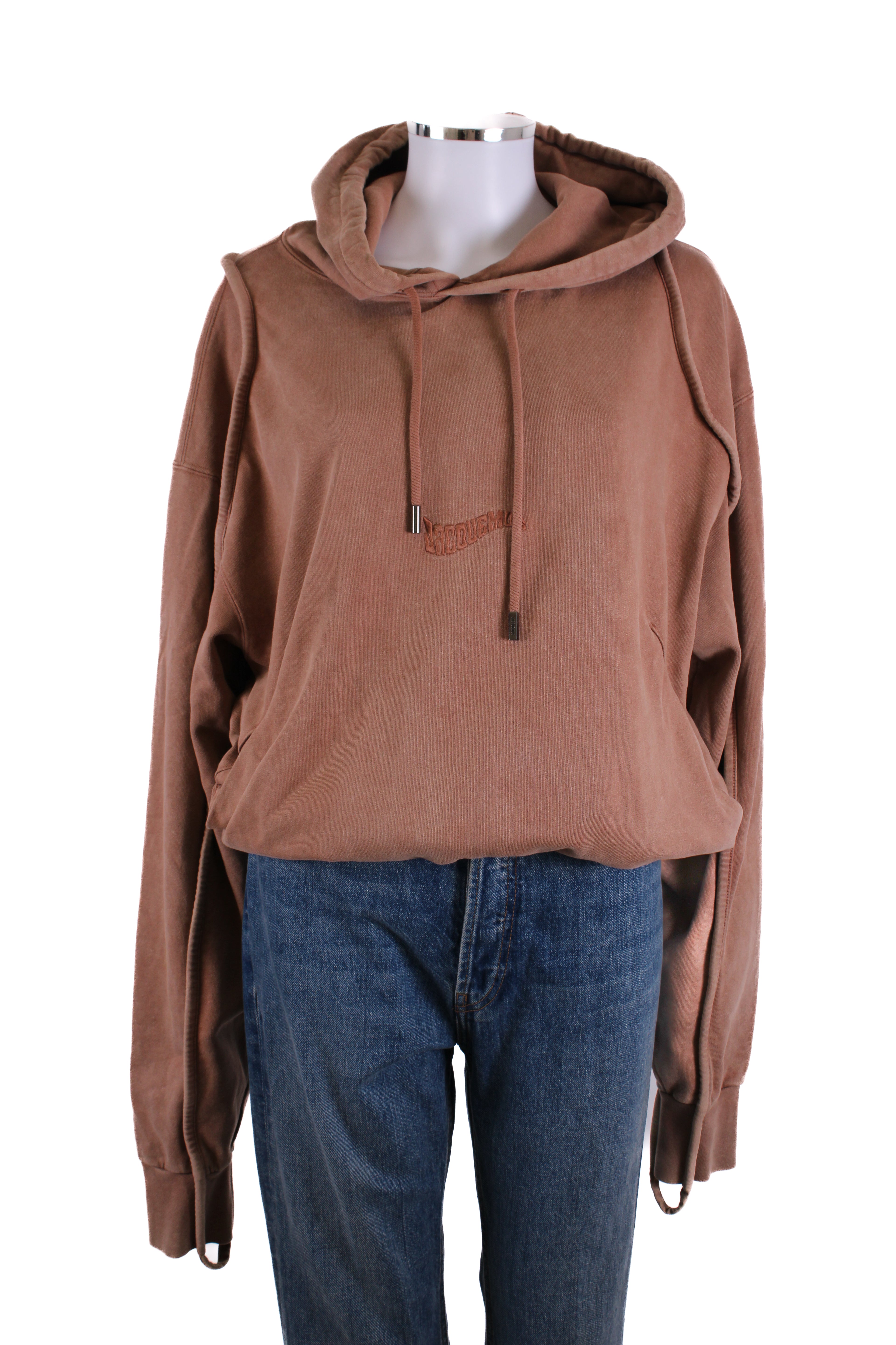 Jacquemus Hoodie Brown L