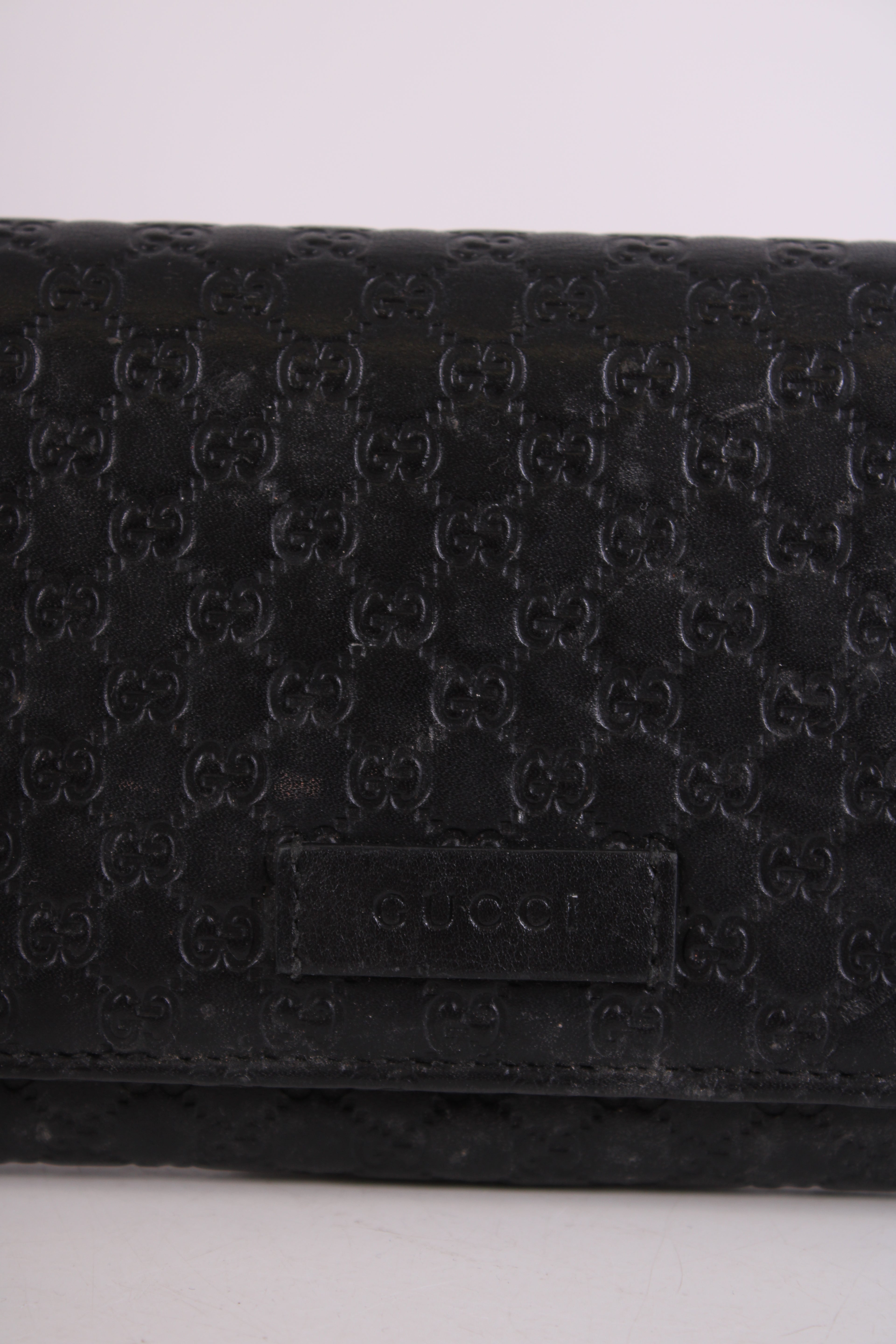 Gucci GG Embossed Wallet Black