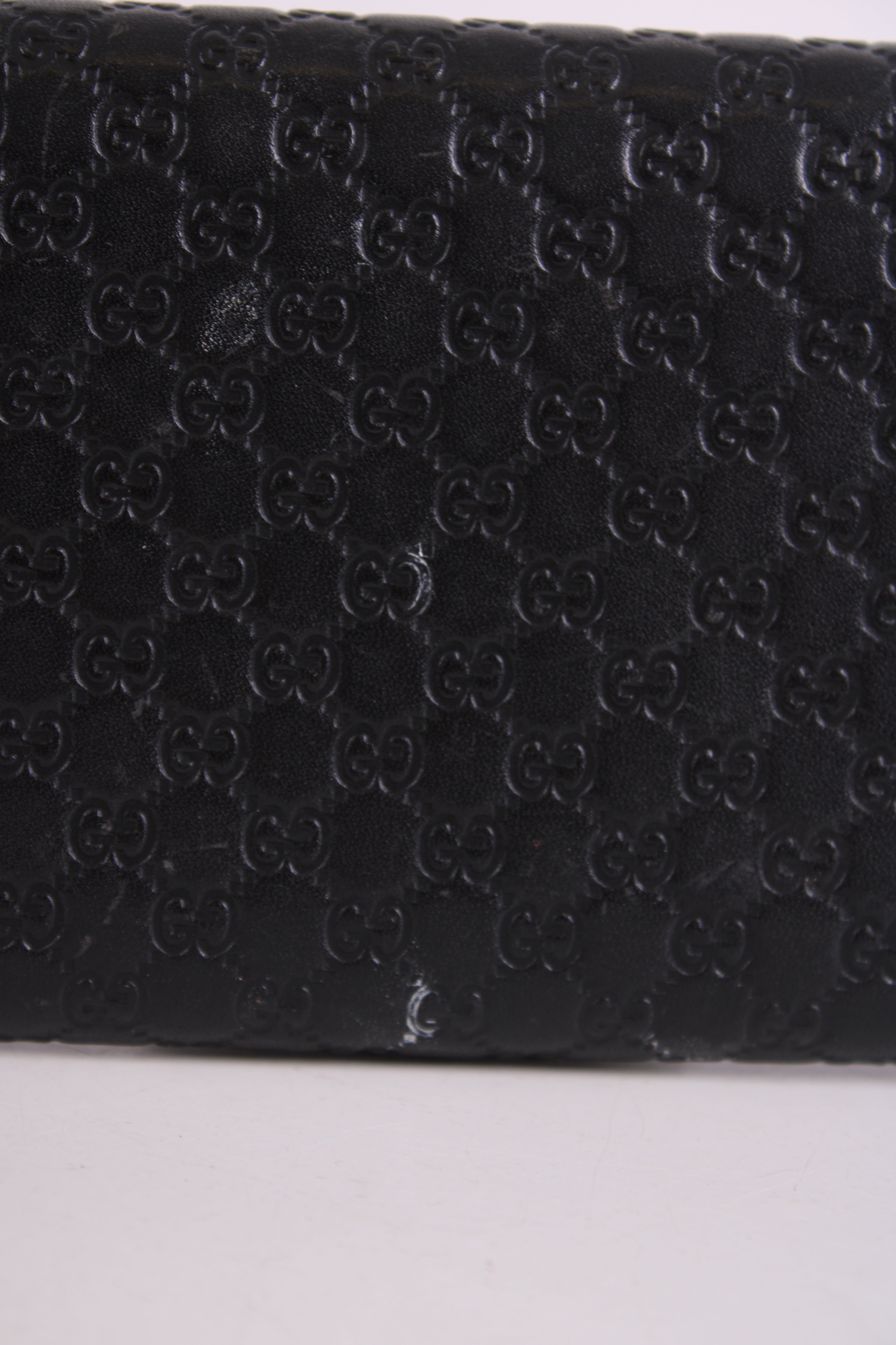 Gucci GG Embossed Wallet Black