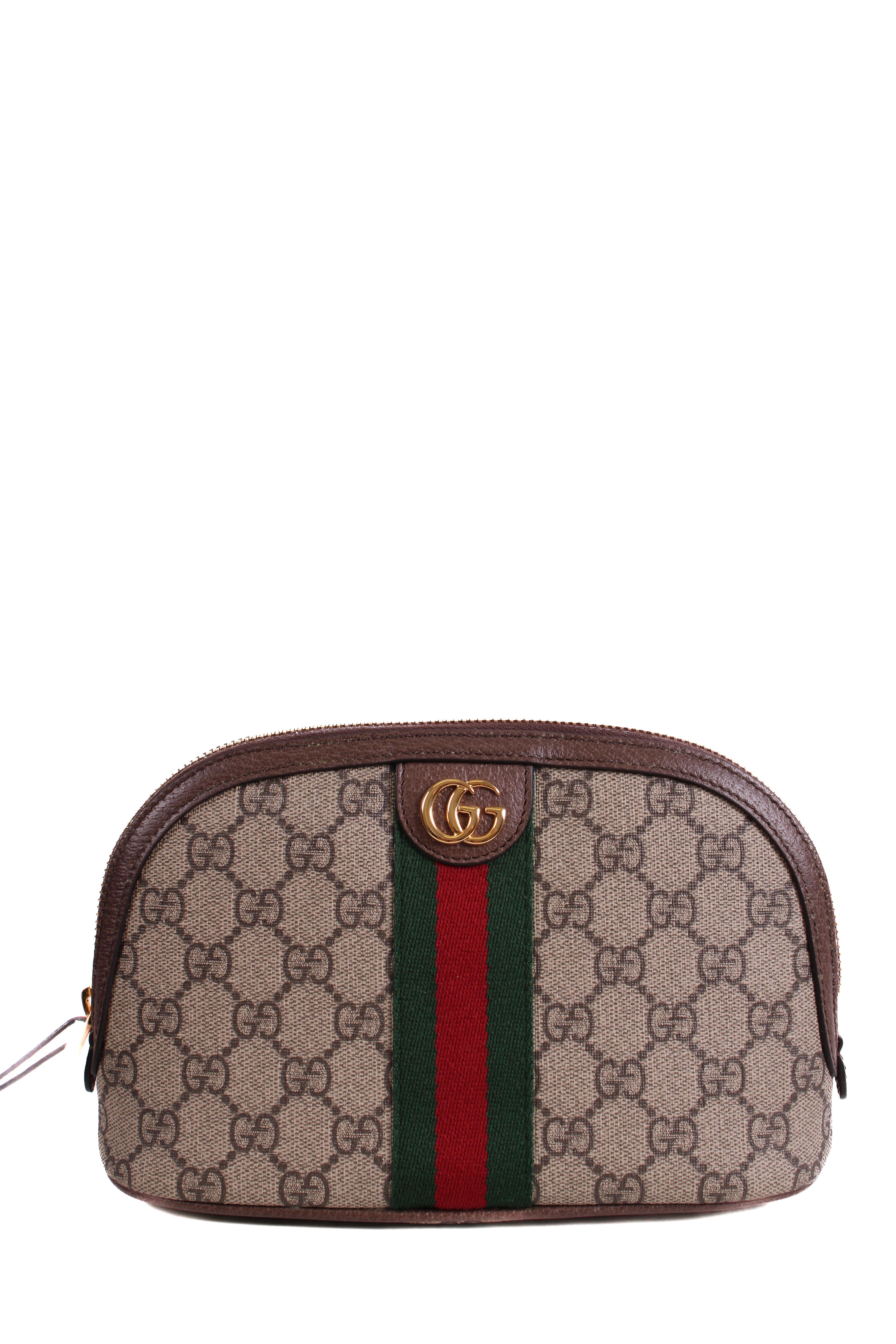 Gucci Ophidia Cosmetic Pouch Beige