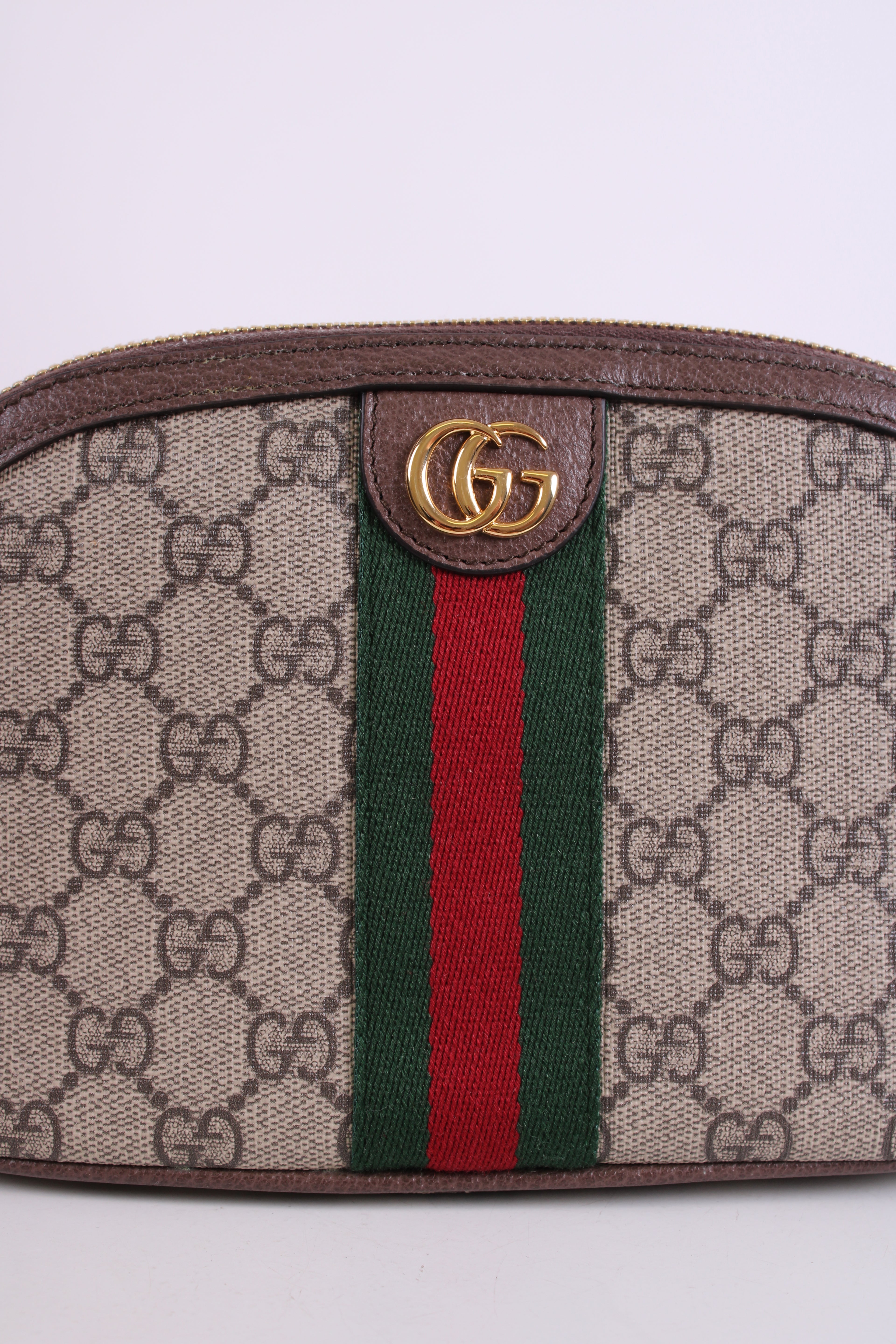 Gucci Ophidia Cosmetic Pouch Beige