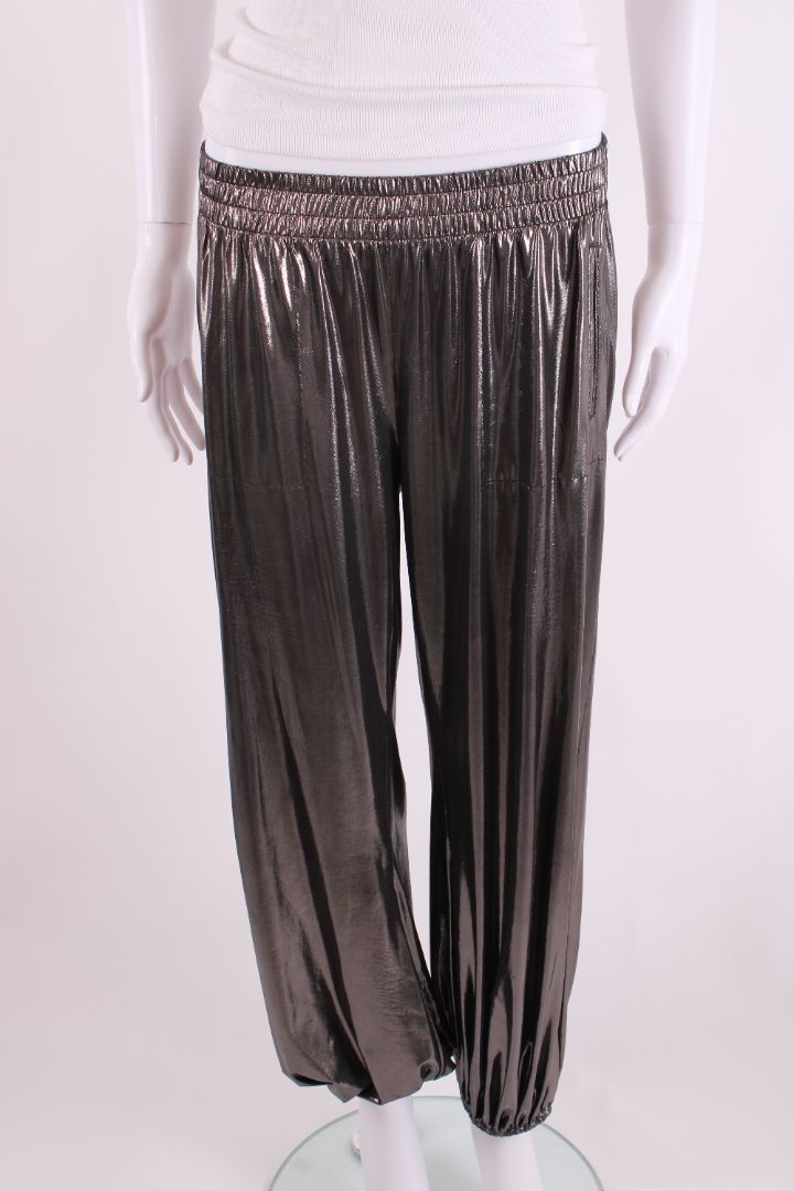 Norma Kamali Trousers Silver S