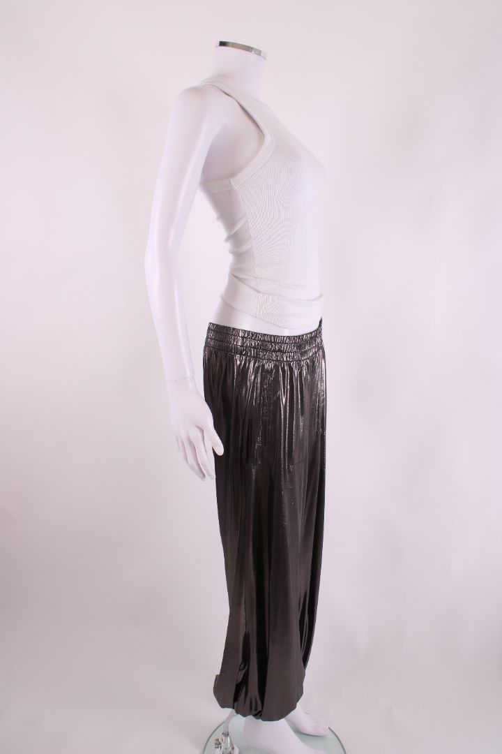 Norma Kamali Trousers Silver S