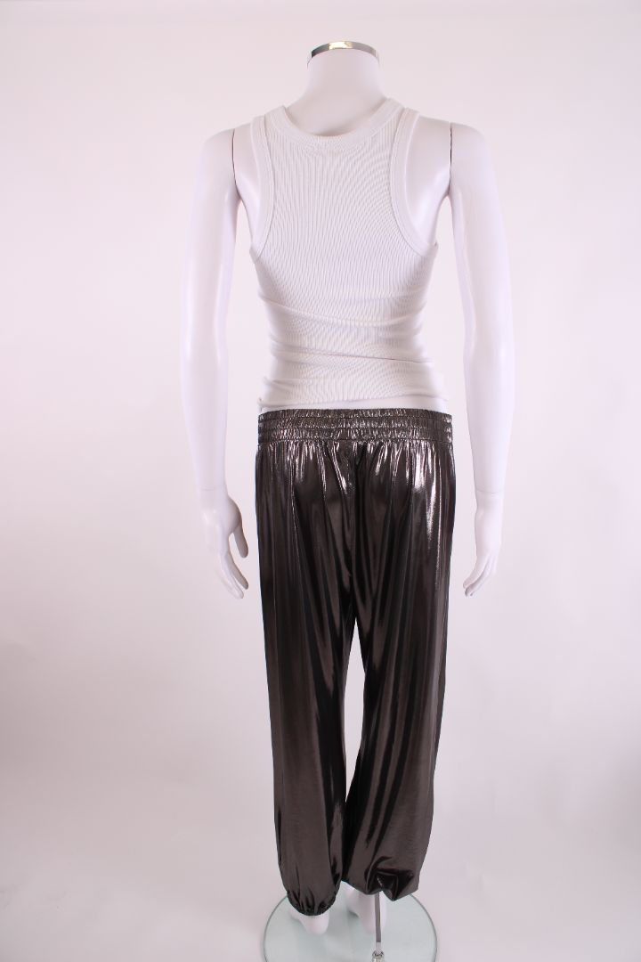 Norma Kamali Trousers Silver S