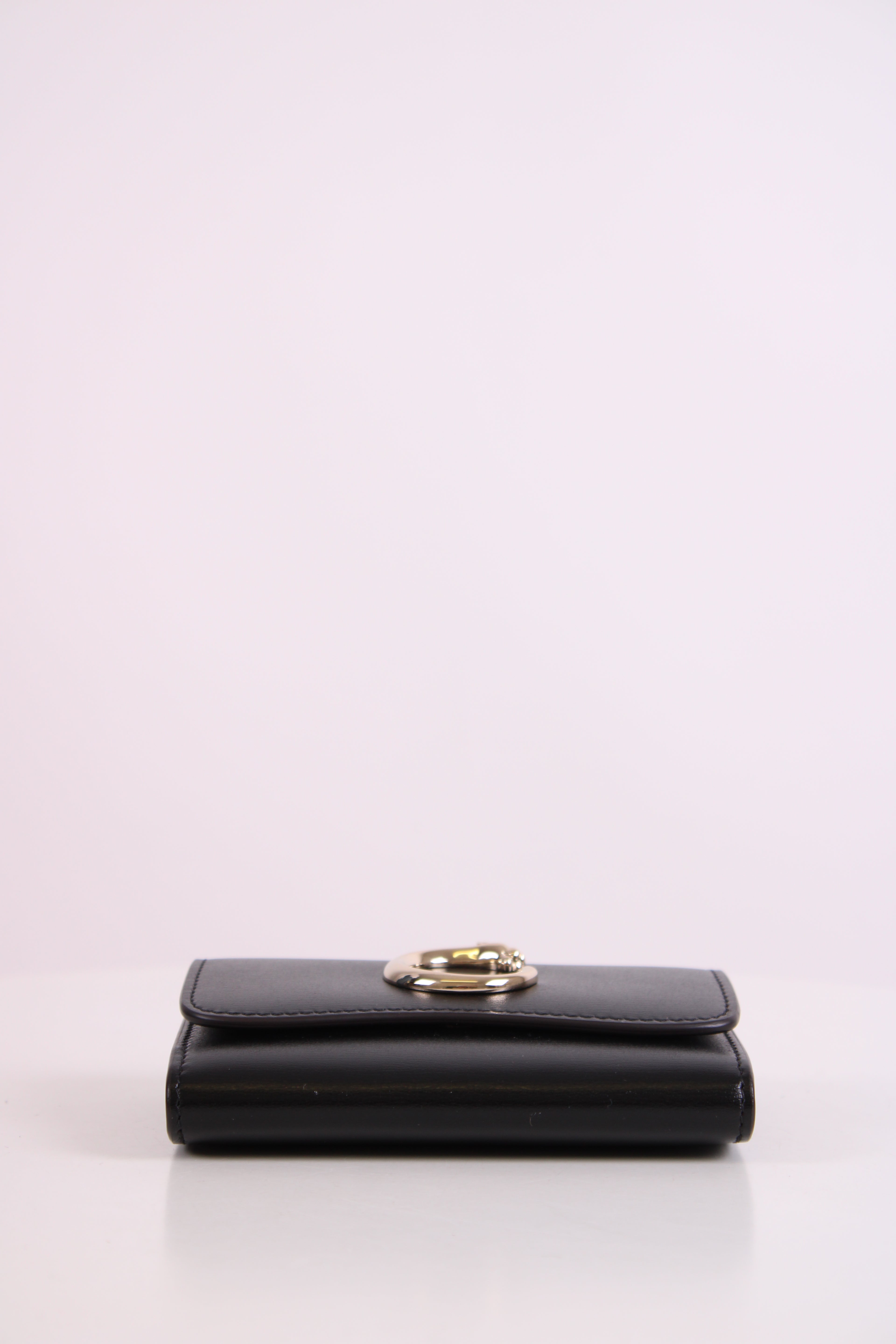 Cartier Panthera Mini Leather Purse Black