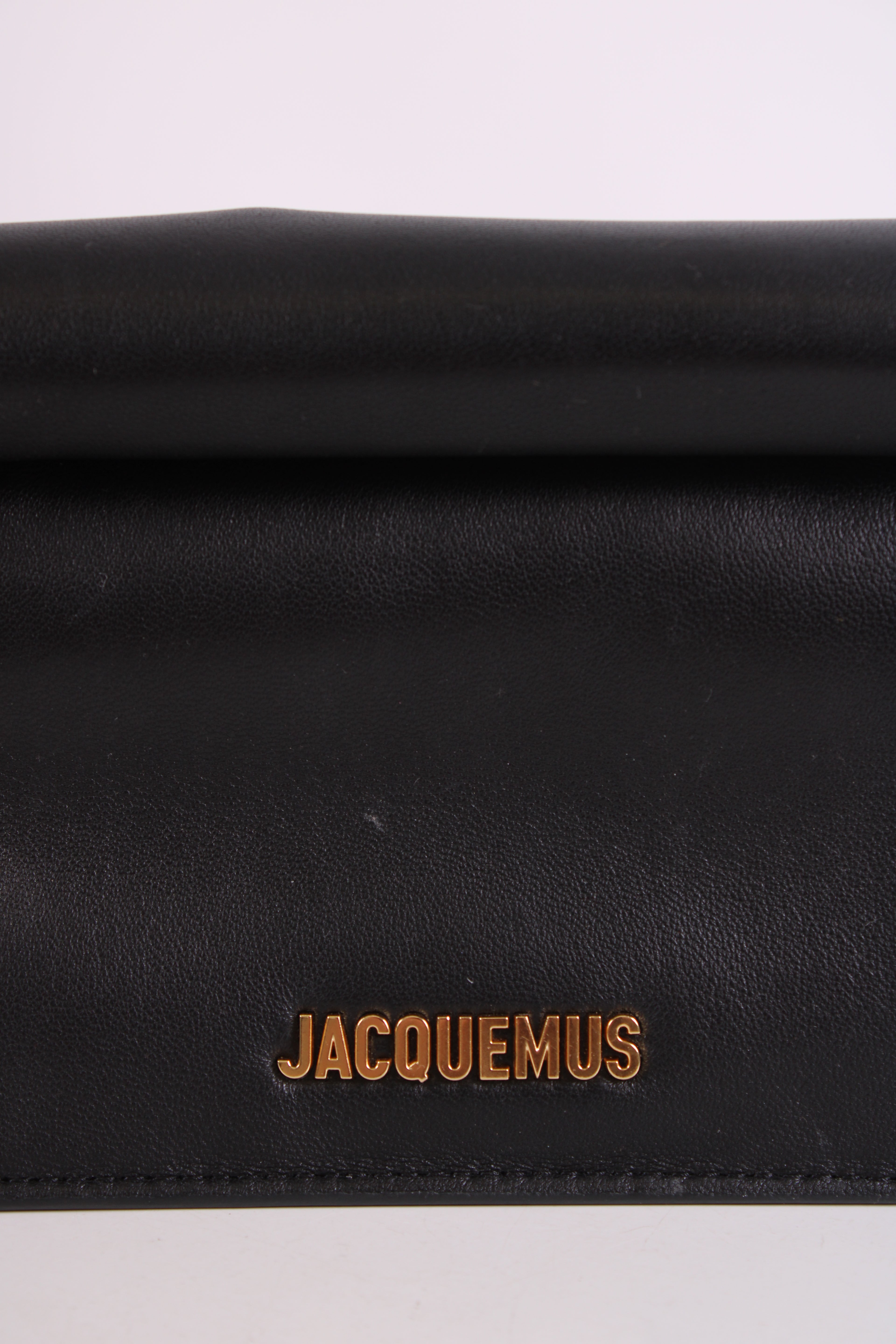 Jacquemus La Petite Rond Carre Clutch Black