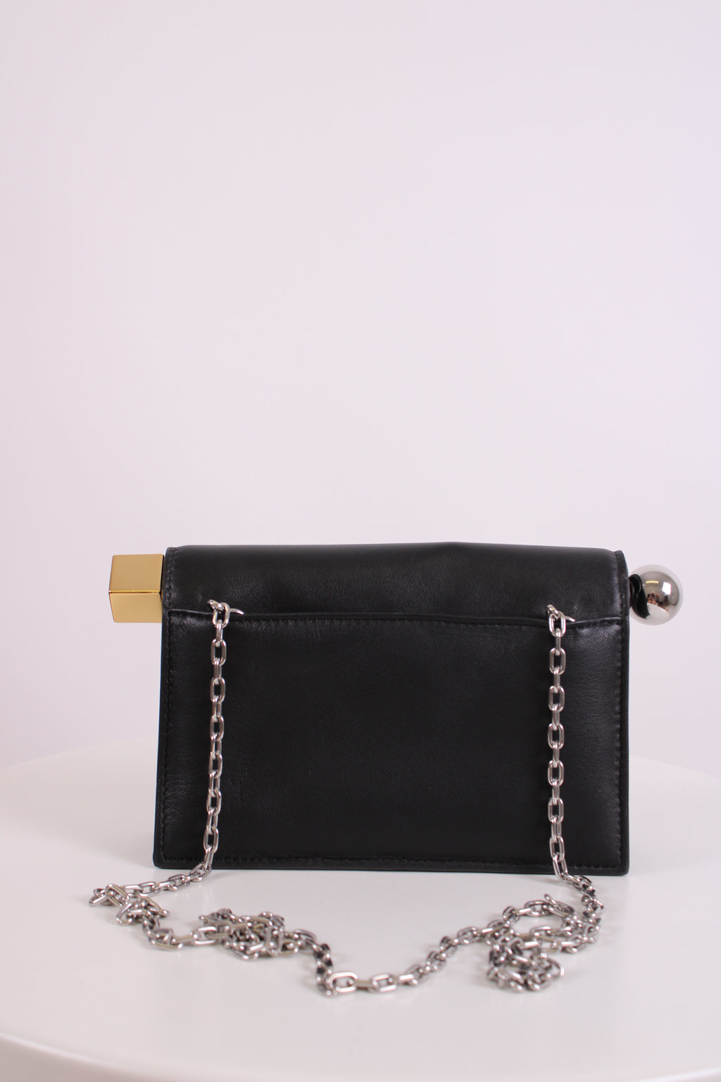 Jacquemus La Petite Rond Carre Clutch Black