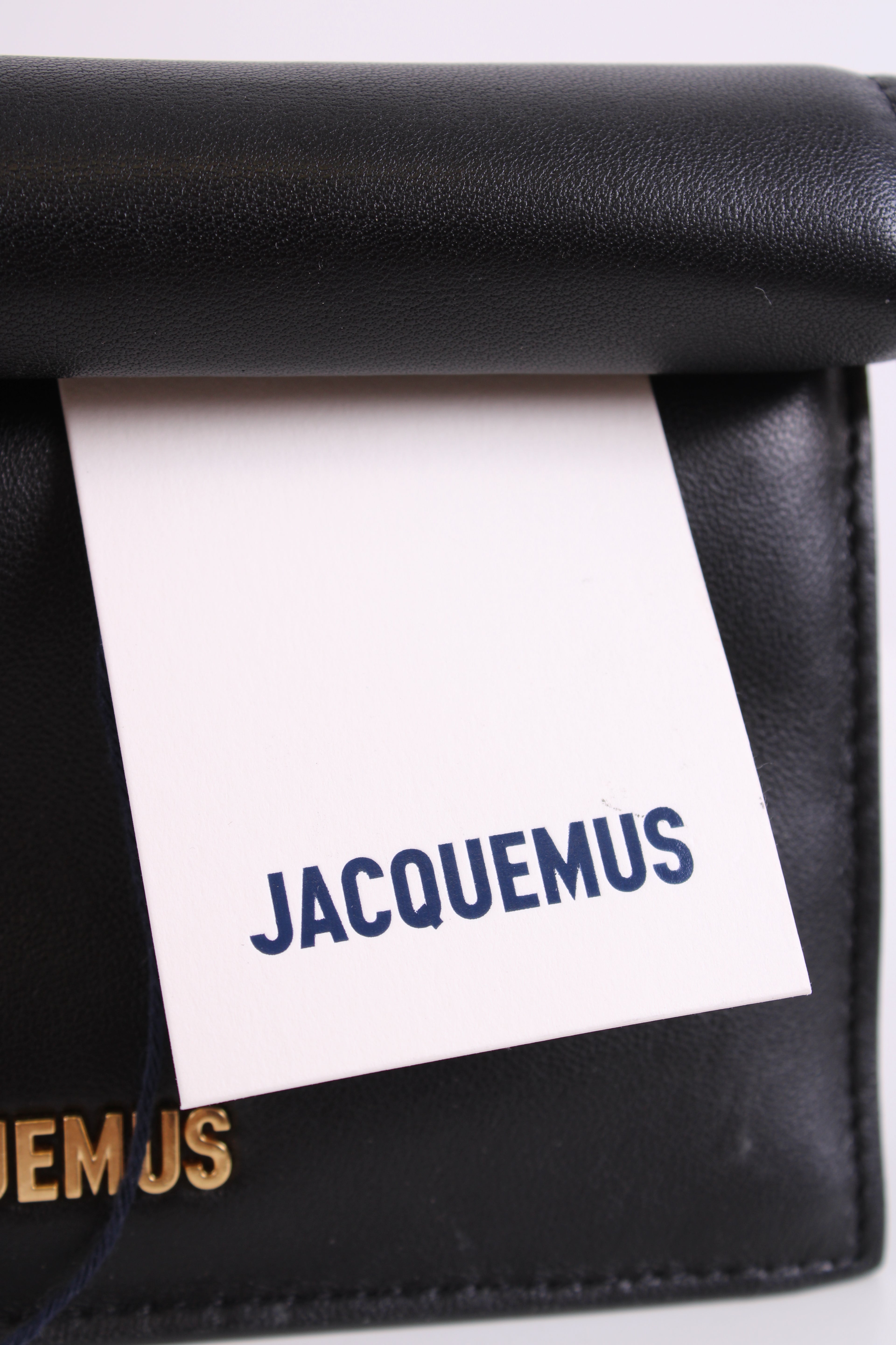 Jacquemus La Petite Rond Carre Clutch Black
