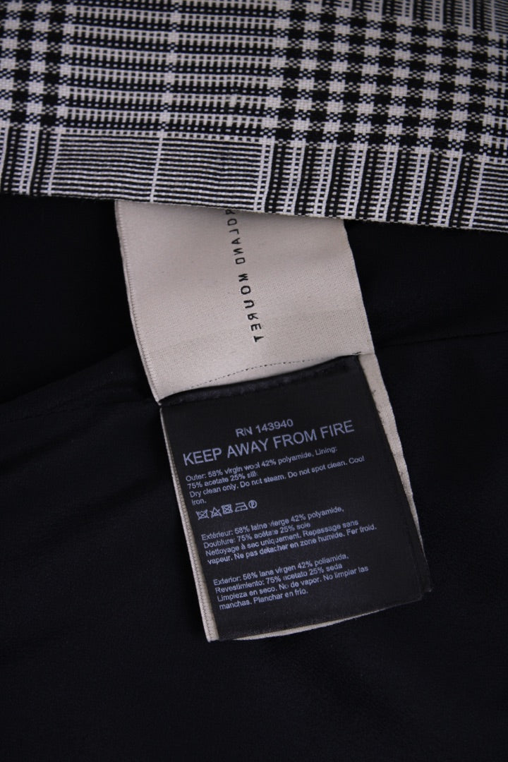 Roland Mouret Jacket Black/ White M