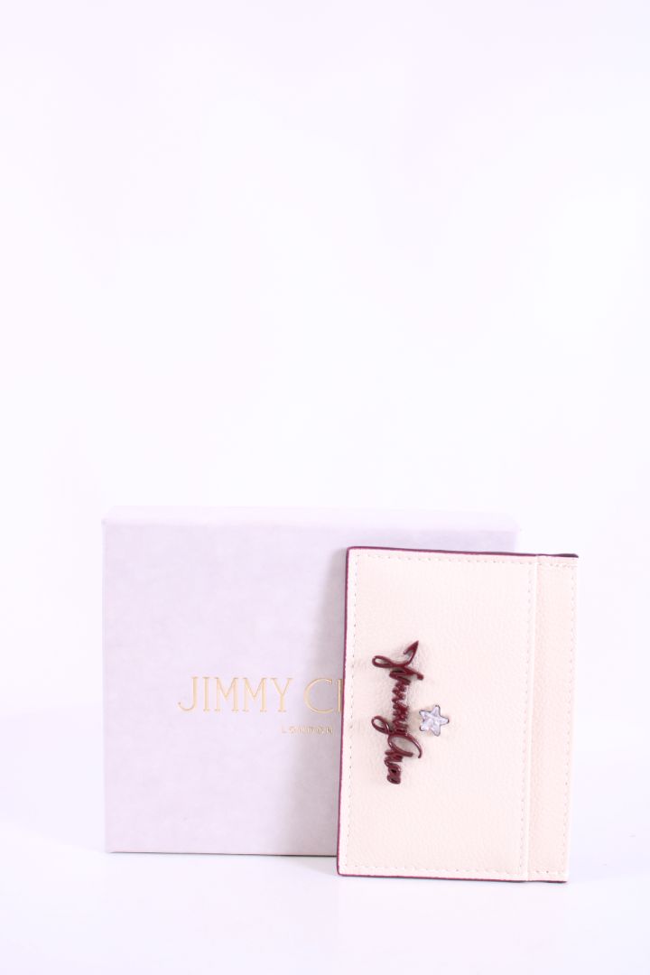 Jimmy Choo Card Holder Cream