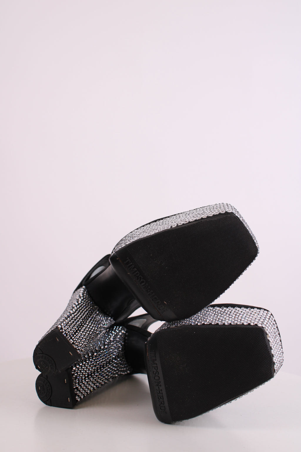 Giuseppe Zanotti Bebe Crystal Embellished Heels Black 39