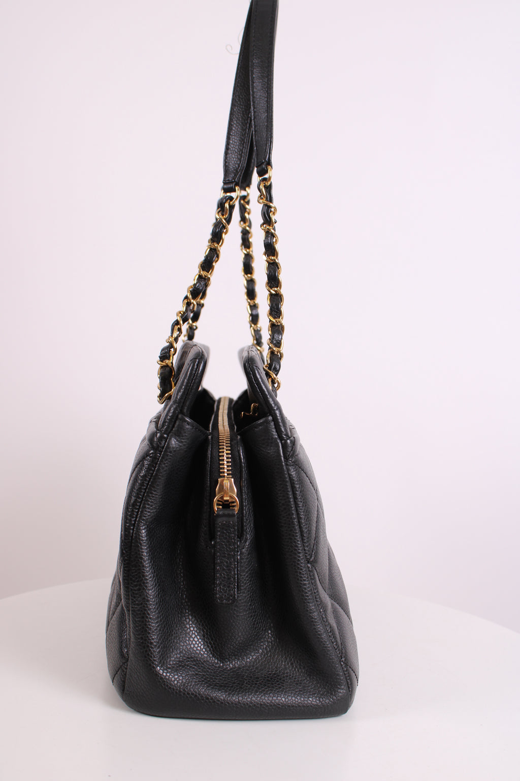 Chanel Timeless CC Caviar Tote Black