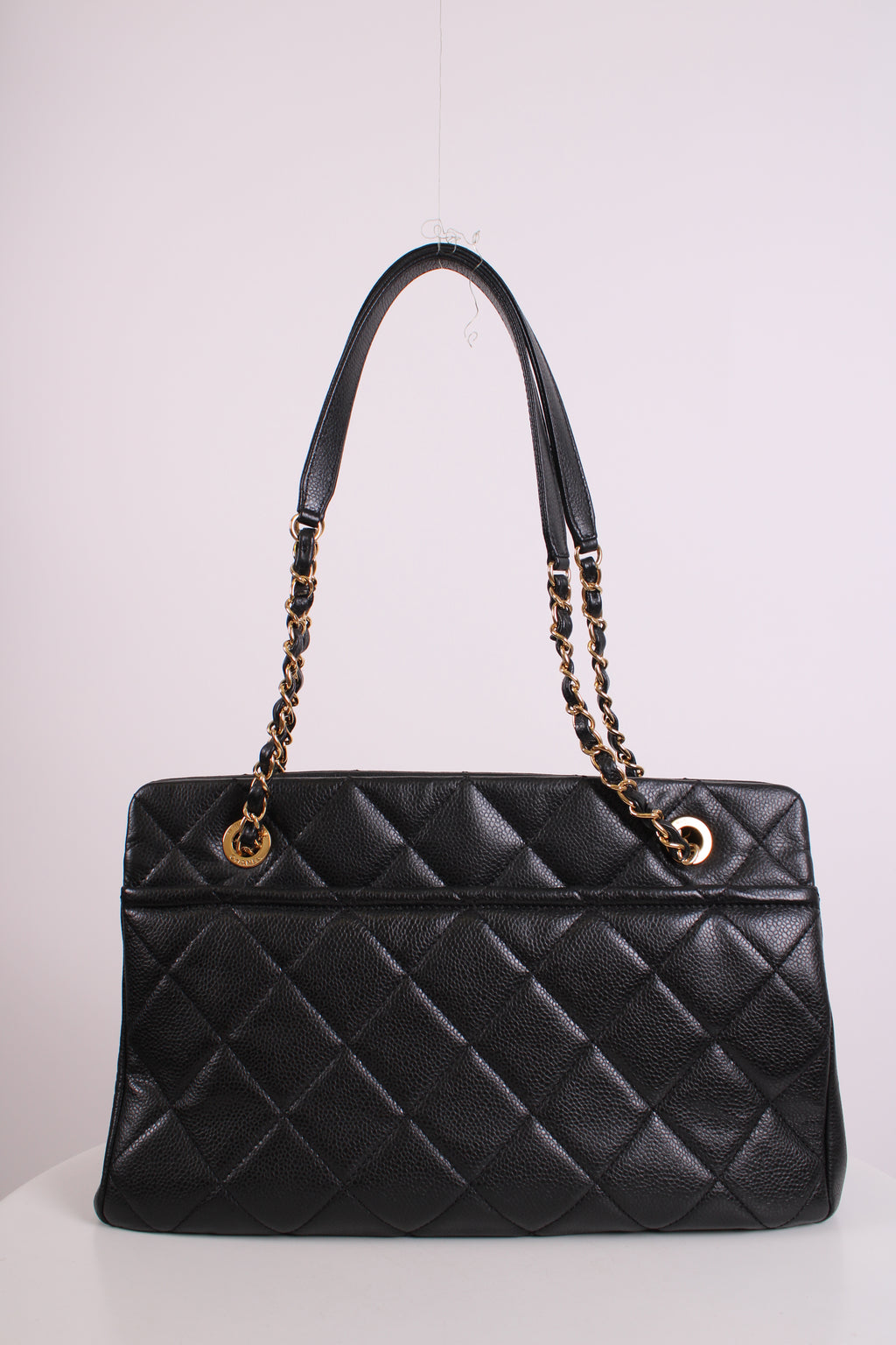 Chanel Timeless CC Caviar Tote Black