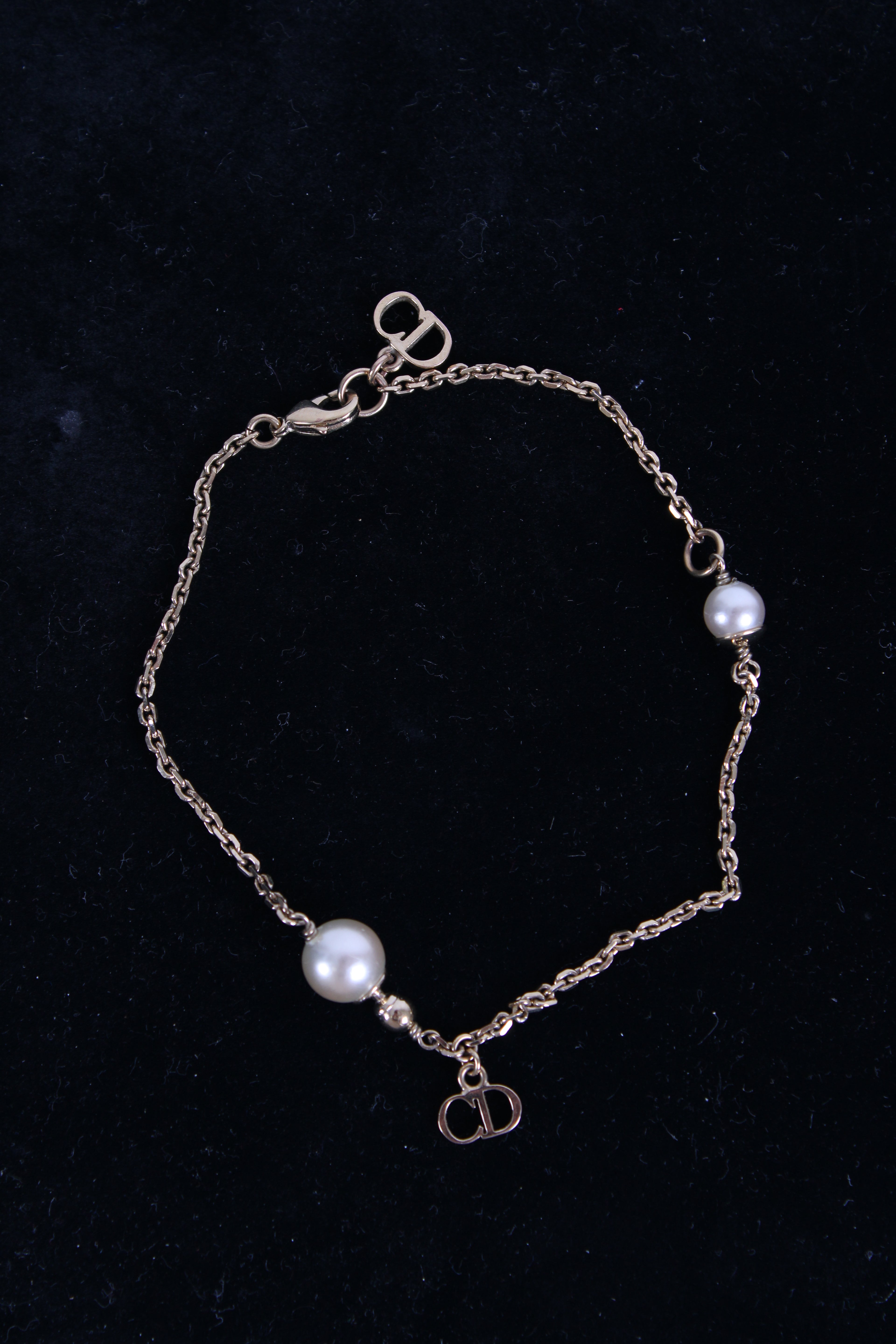 Christian Dior Chain Bracelet Gold