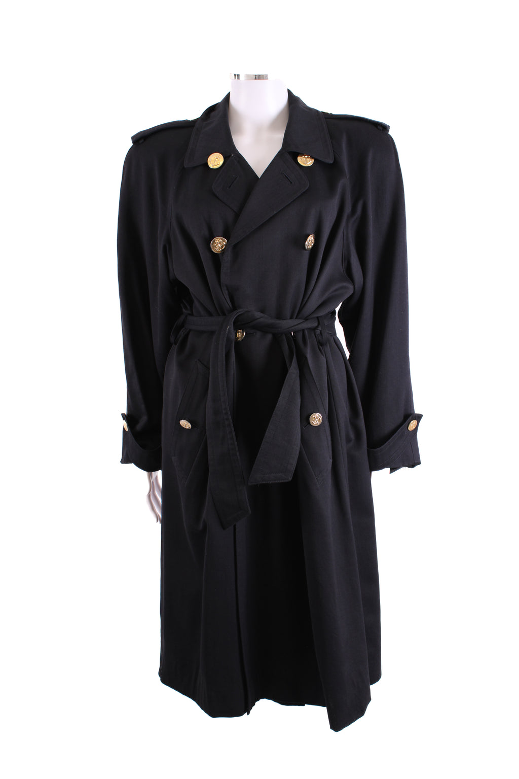 Escada Trench Navy 36