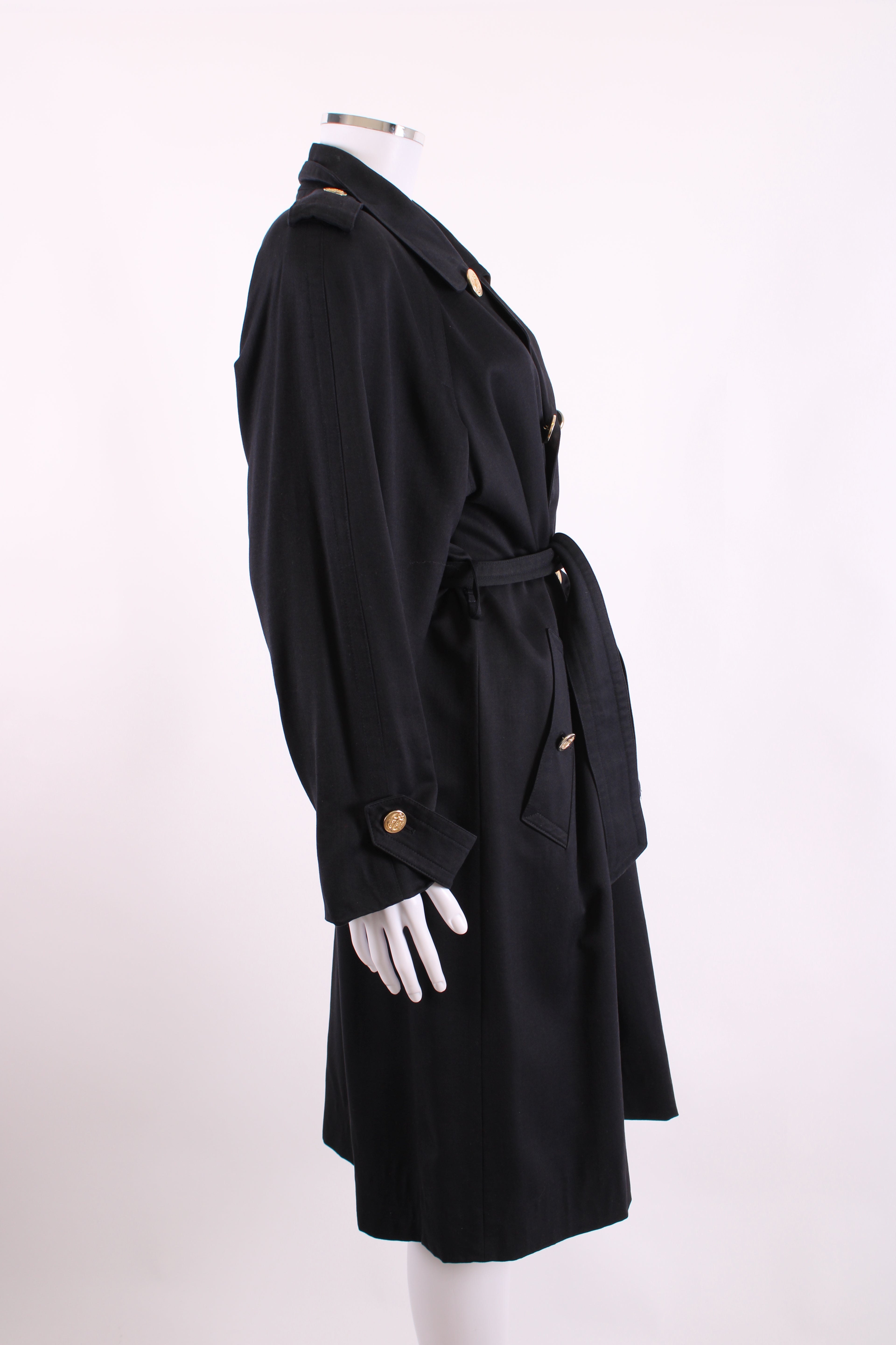 Escada Trench Navy 36