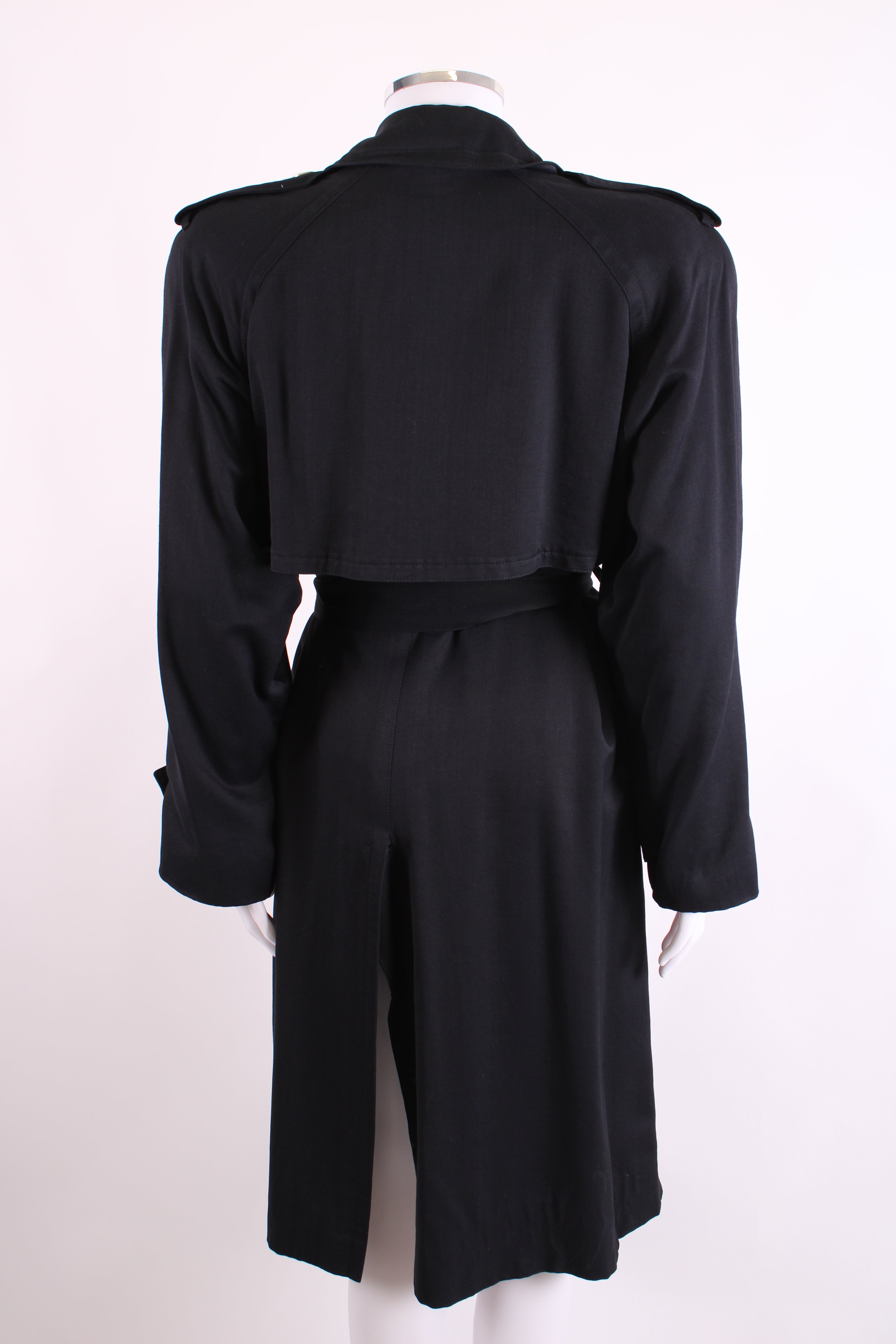 Escada Trench Navy 36